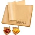 thumbnail image 1 of Unbleached Parchment Paper Sheets for Baking,Parchment Paper for Baking Brown Baking Paper(100Pcs), 1 of 4