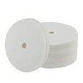 thumbnail image 1 of Unbleached Percolator Coffee Filters,100 Count Percolator Coffee Filters,2.36'' Natural Unbleached Disposable Coffee Filter,Disc Coffee Filters for Percolators Camping Coffee Pot Home Office(White), 1 of 5
