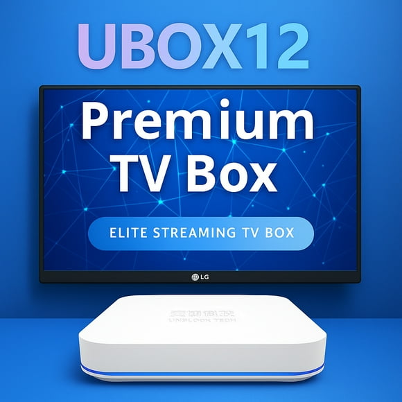 Unblock Tech UBOX12 HDMI Set Top Box with Remote Control, Supports 6K, New