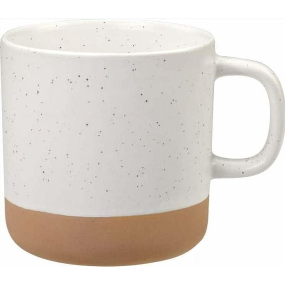 Unboxme Gifts Ceramic Mug 12oz, Trendy Gloss Body & Nature-Baked Base, Microwave-Safe Coffee & Tea Mug with Unique Artisanal Character