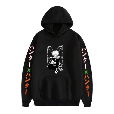 Duoxingbao New hot anime Hunter x Hunter cartoon HUNTER x HUNTER print student men and women sweatshirt loose