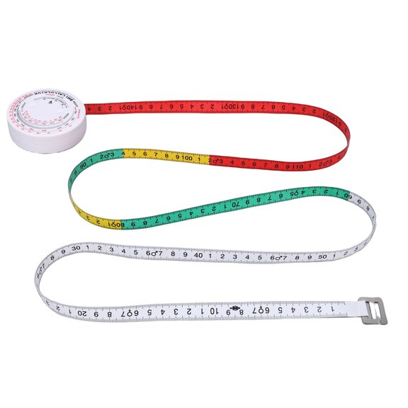 Unbranded 1.5M Retractable Body Tape Measure with BMI Calculator