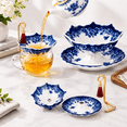 Unbranded 2 Pack Blue White Porcelain Umbrella Tea Strainers with ...