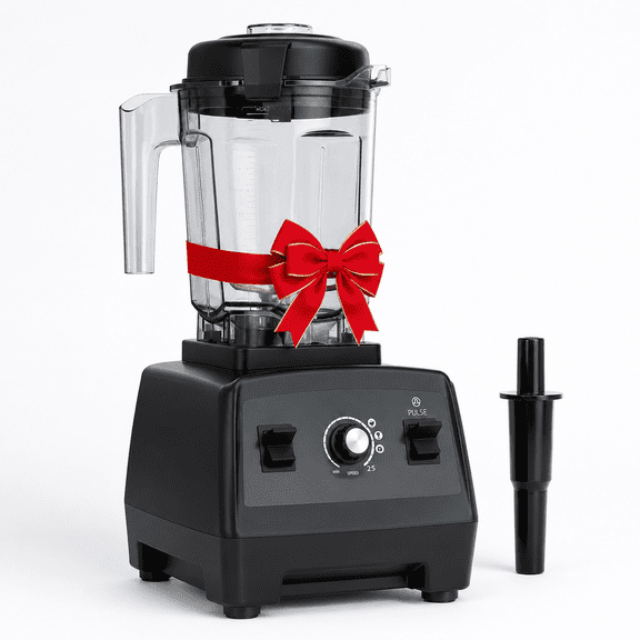 Unbranded 2000W High-Speed Countertop Blender, 68oz Capacity, 25-Speed, Black