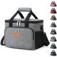 thumbnail image 1 of Lifewit 24-Can Insulated Lunch Bag, Soft Cooler Tote for Adults, Gray, 1 of 8
