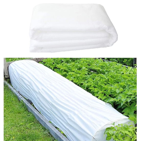 Unbranded 32.8 x 9.8 ft Garden Plant Shade Cloth,White Light Refraction Sun Protection for Vegetables