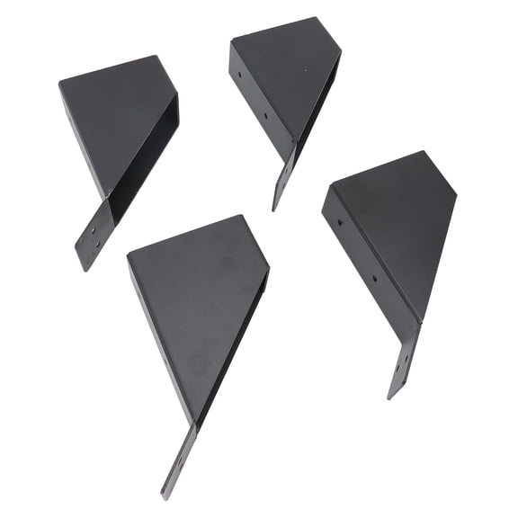 Unbranded 4-Piece 45-Degree Angle Pergola Bracket Kit for Gazebo Support