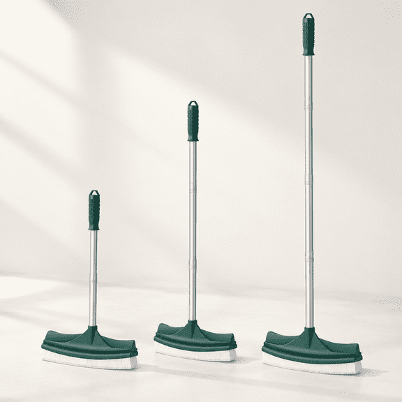 Unbranded 4-section Adjustable Telescopic Artificial Turf Rake, 30" to 53" Handle