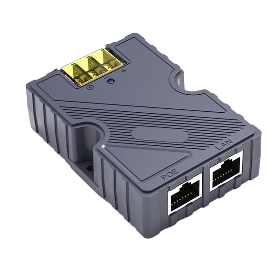 Unbranded 48-57V/3A PoE Injector 150W Gigabit Passive PoE Adapter with Surge/ESD Protection for Starlink Internet Kit Satellite Dishy V2