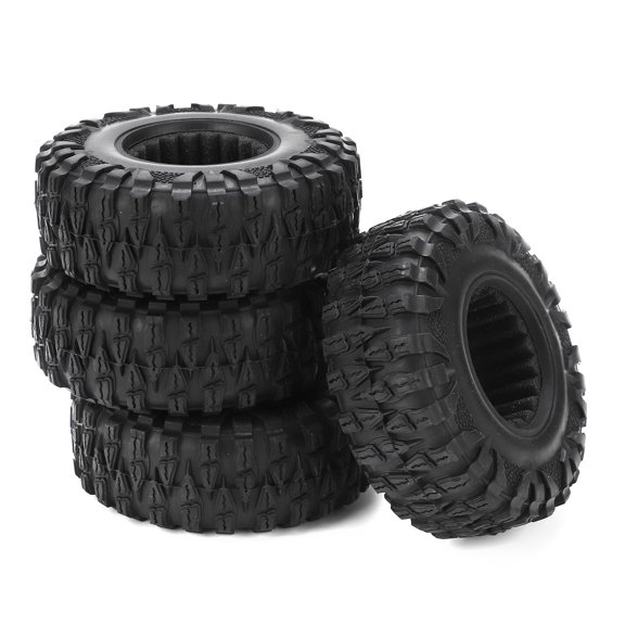 Unbranded 4PCS 120mm 2.2in Rubber Model Car Universal Anti-Slip Tire Skin for SCX10 TRX4 RC Crawler