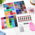 Unbranded 50,000-Piece Bedazzling Making Kit with 3mm & 4mm Rhinestones ...