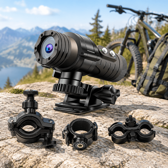 Unbranded 7.24 x 5.00 x 2.13 in 14.71 oz 1080p HD Bike & Outdoor Sports Camera