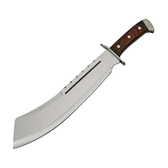 Unbranded 926948-WD Machete Brown Wood Fixed Blade Knife