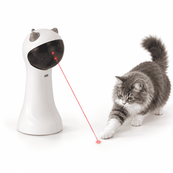 Unbranded Automatic Motion-Activated Red Dot Cat Toy with 5 Patterns and 4 Speed Modes