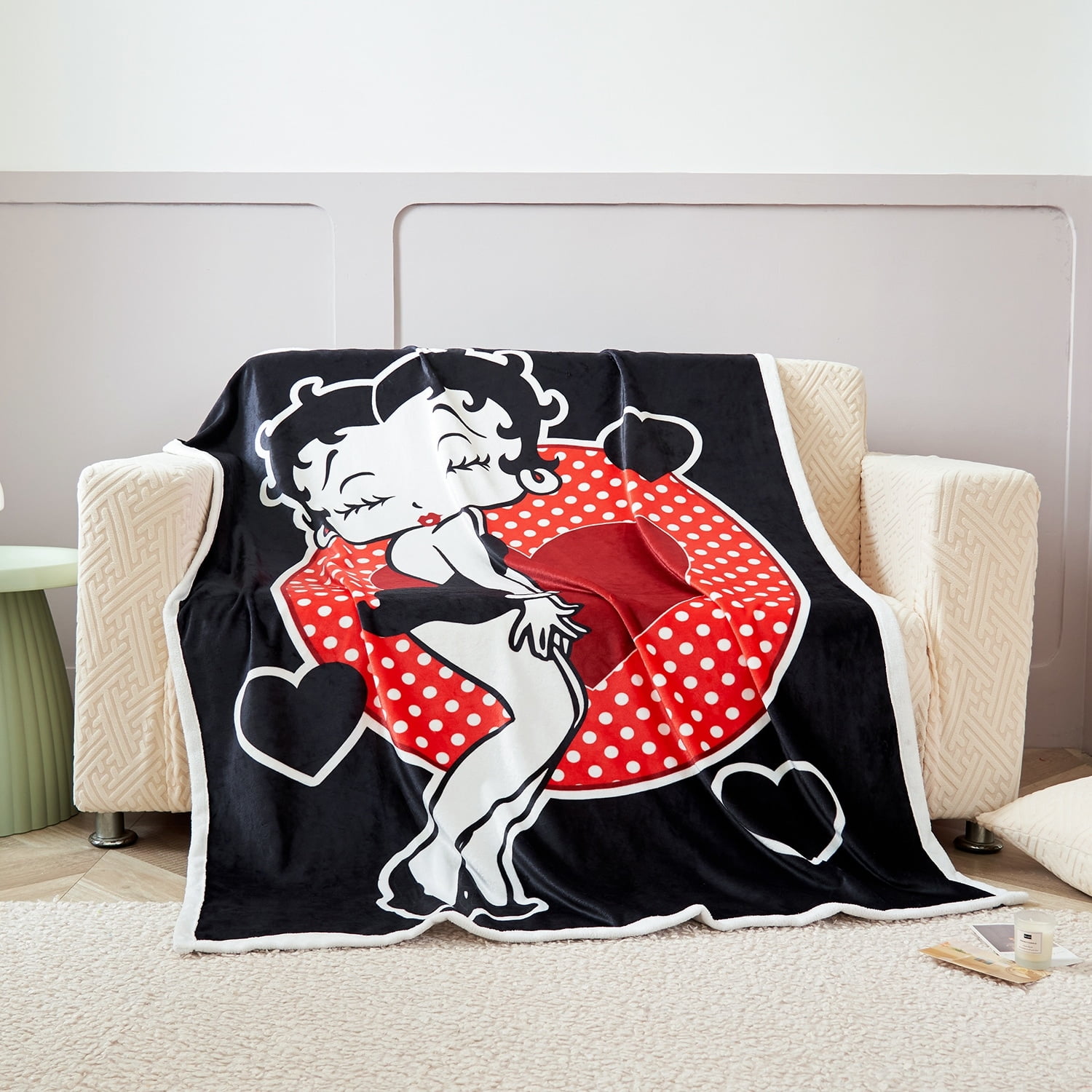 Betty boop blanket walmart hotsell