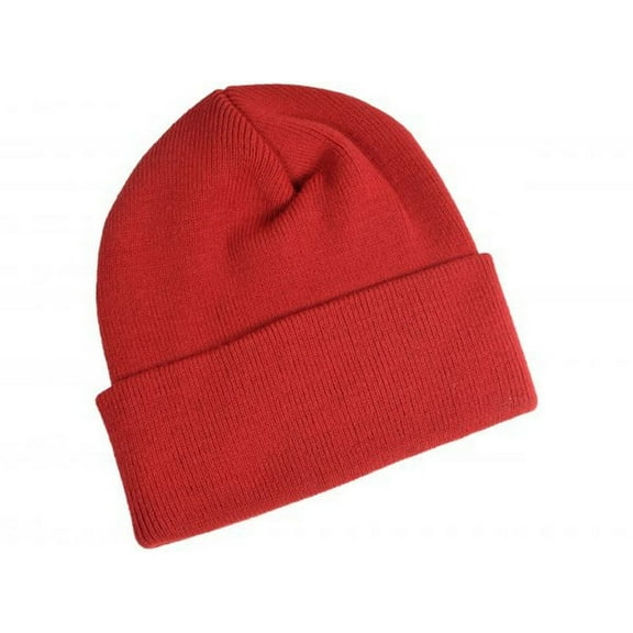 Unbranded Boys/Girls Knitted Turned Up Cuff Beanie