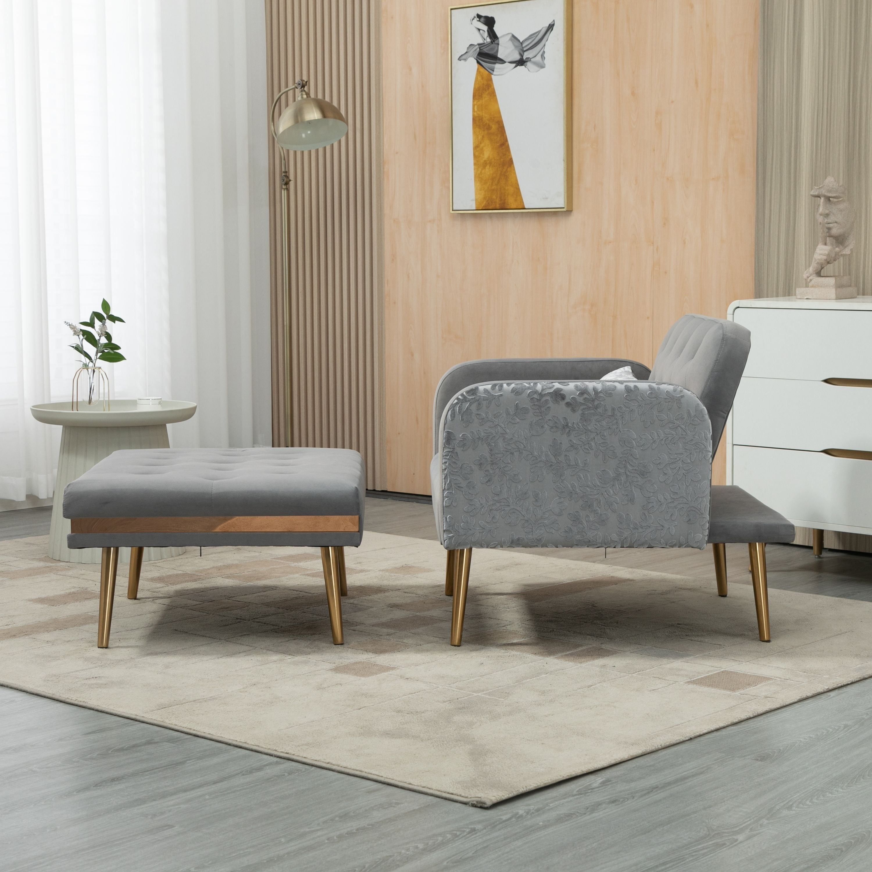 Chaise lounge two arms cheap