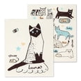 thumbnail image 1 of Unbranded Cats With Names Dishcloth, 1 of 4