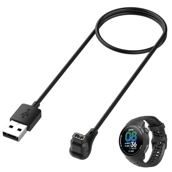 Unbranded Charger for Coros Pace 4, Apex 4, Pace Pro, Nomad, Replacement USB Charging Cable Cord for Coros Smart Watch (USB Type A)