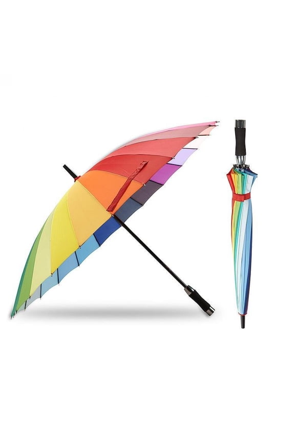 Colour Wheel Slat Umbrella