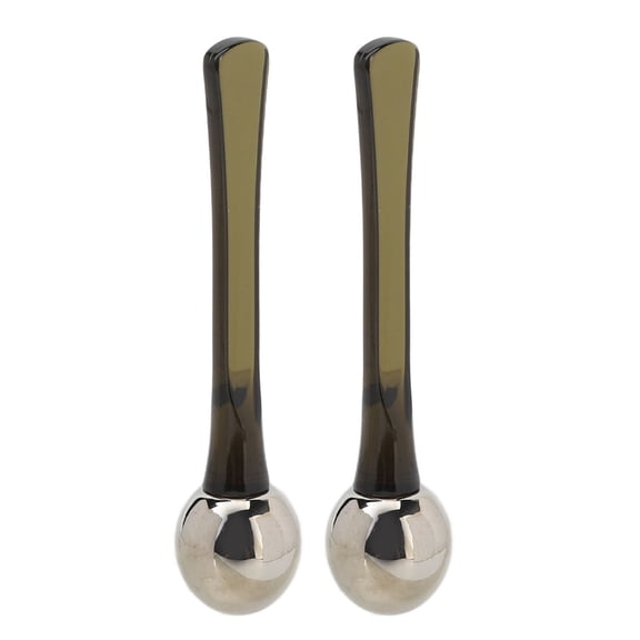 Unbranded Eye Cream Applicator and Massage Stick, 2pcs Zinc Alloy Roller Ball Wand for Facial Toning and Puffiness Reduction