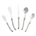 thumbnail image 1 of Unbranded French Home 20-Piece Laguiole Flatware Set, Service for 4 in Pewter, 1 of 4