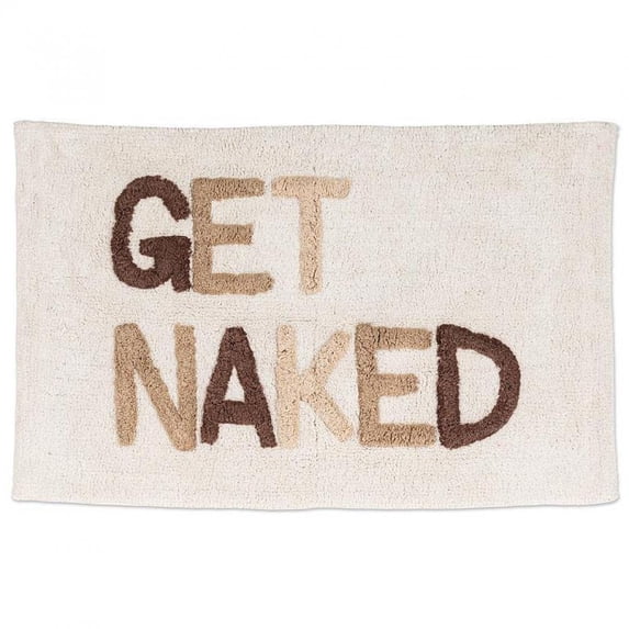 Unbranded Get Naked Tufted Bathmat