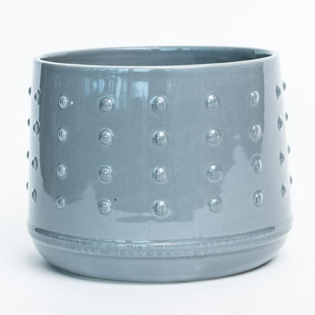 Unbranded Gray Doted Planter