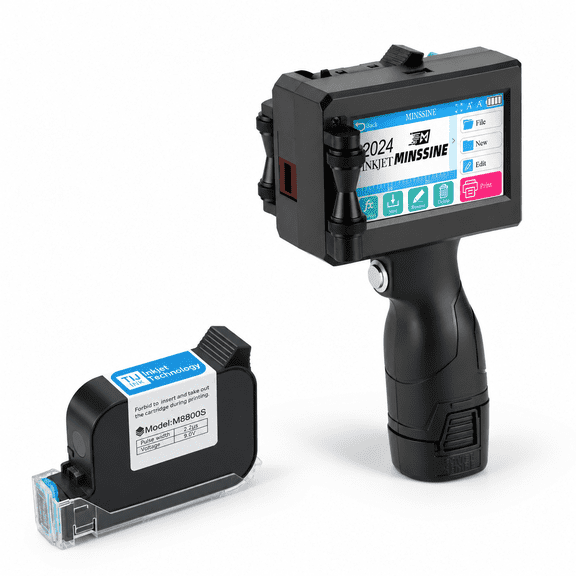 Unbranded Handheld Inkjet Printer MS-C10 Portable for QR Code Barcode Date Logo Printing