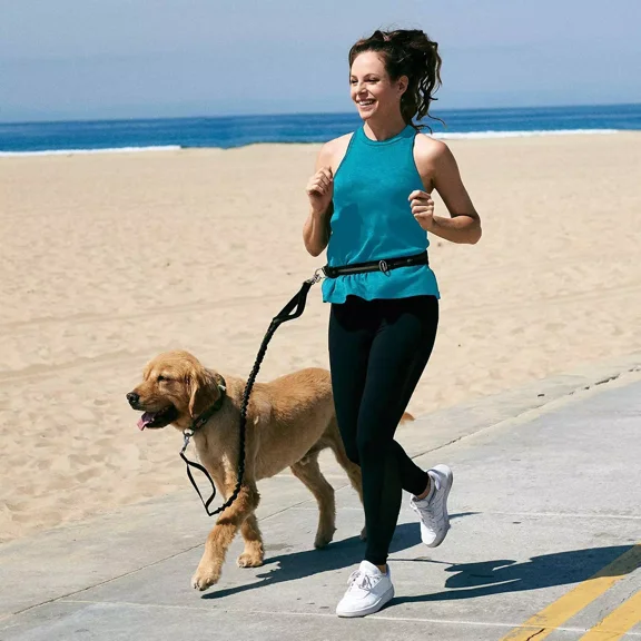 Unbranded Hands Free Dog Leash,Multifunctional Dog Training Leads,8ft Nylon Double Leash for Puppy,Small & Large Dogs