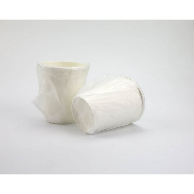 1000 Pieces 8 oz White Single Wall Paper Cups, hotpack.com.sa