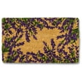 thumbnail image 1 of Unbranded Lavender Border Doormat, 1 of 6