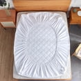 thumbnail image 1 of Unbranded Luxurious 300 Thread Count Hypoallergenic Mattress Pad Twin, 1 of 5
