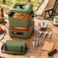 Unbranded Portable Electric Hot Pot 1.3L Multi-Cooker All-In-One ...