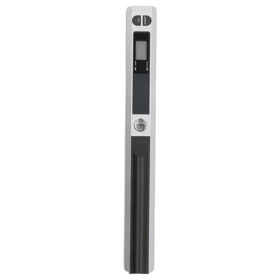 Unbranded Portable Handheld Scanner, 900DPI Color Document & Photo Scanner for Receipts, Books, and Business Records, Silver - 9.1 inches / 23.1 cm