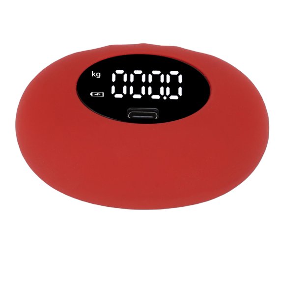 Unbranded Rechargeable Electronic Hand Grip Strength Tester, 396lb Max Capacity - Red