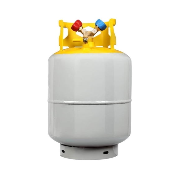 Unbranded Recovery Cylinder, 400 Psi Service Rating, 50 lb, Easy Clean, Glossy