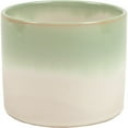 thumbnail image 1 of Unbranded Reykjavik Green Reactive Glaze Ceramic Planter, 1 of 1