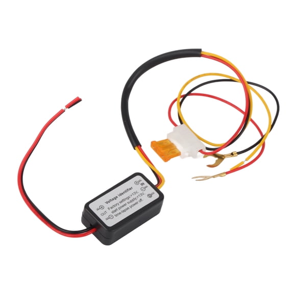 Unbranded Waterproof Smart LED DRL Daytime Running Light Dimmer Automatic On Off Controller Relay Harness, 12V-18V Auto Switch (5.91 inches / 15 cm)