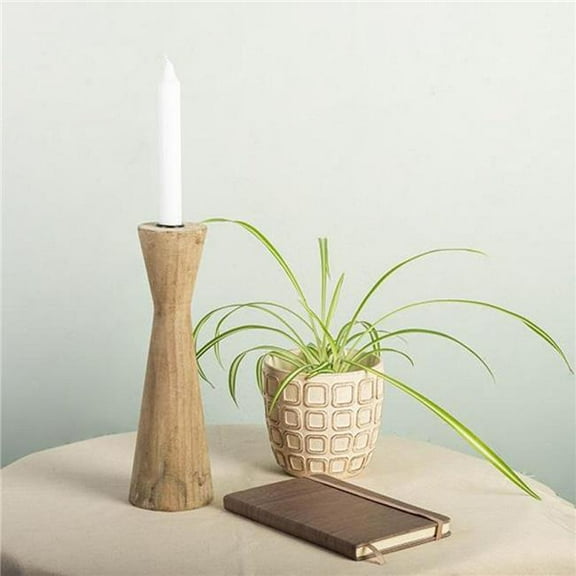 Unbranded Wooden Taper Candle Holder