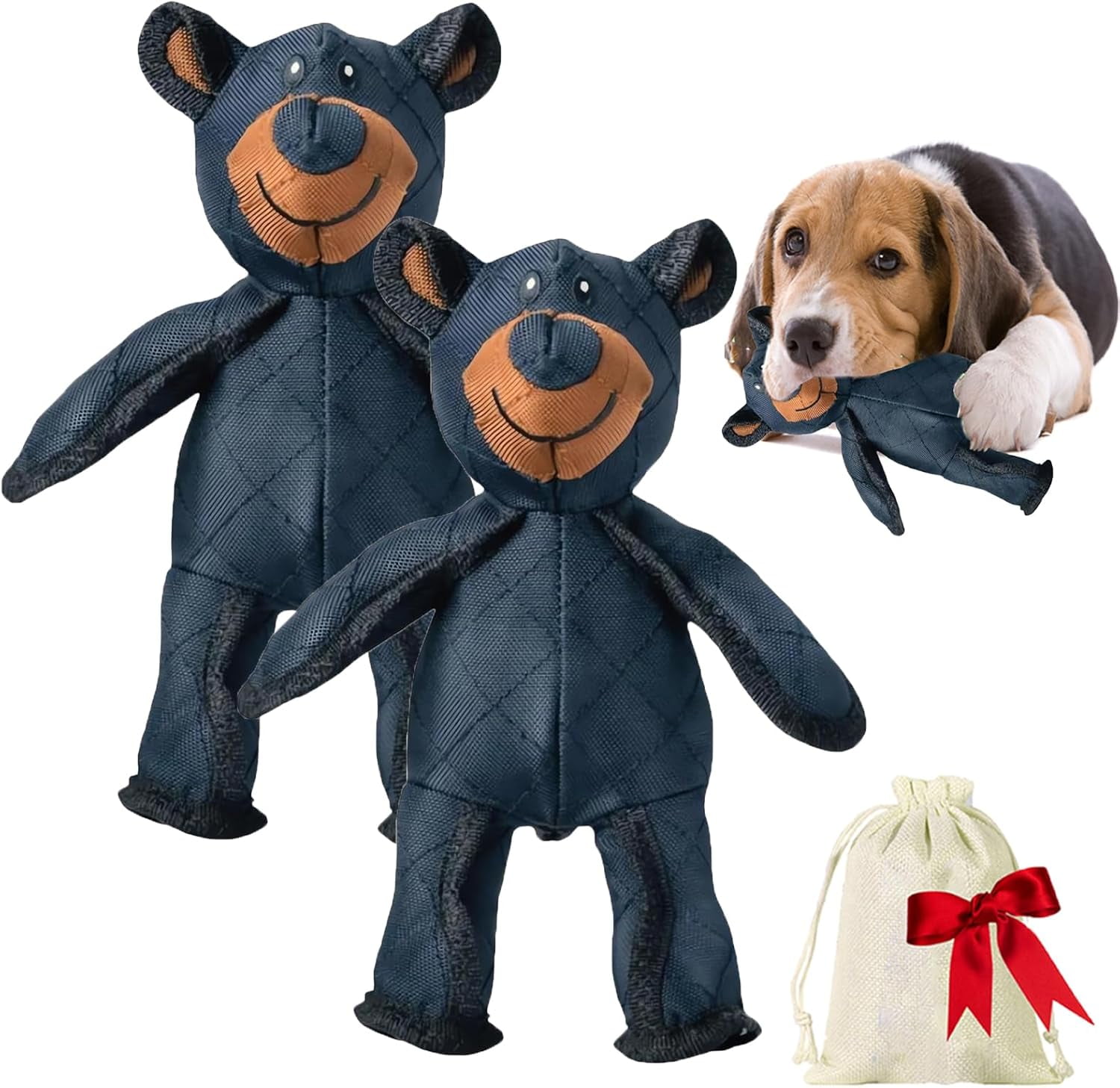 Unbreaka Bear 2025 New Unbreakable Bear Dog Toy, Indestructa Bear