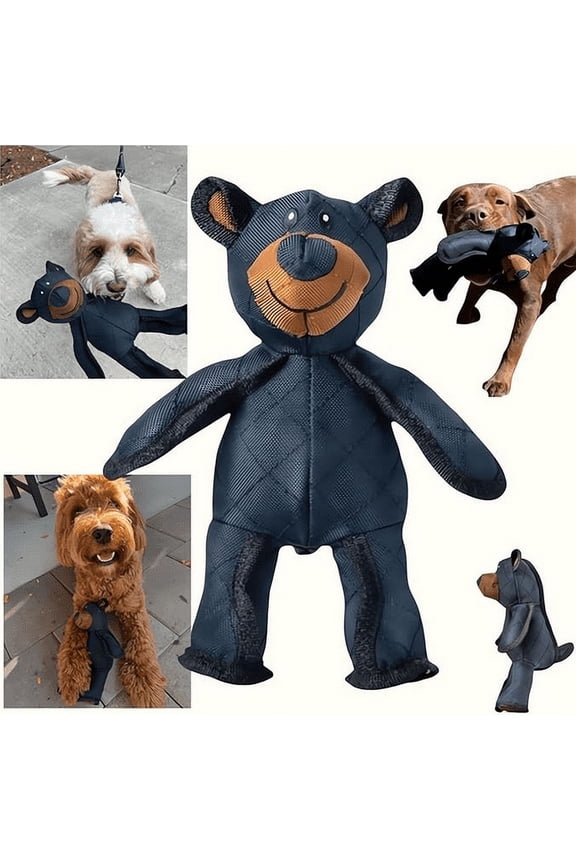 Unbreaka Bear Dog Toy - Indestructible ExtremeBear for Aggressive Chewers