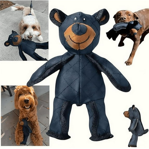 Unbreaka Bear, Indestructible Bear Dog Toys, Indestructible Robust Bear, Extreme Bear 2.0 Dog Toys, Rechol Bite Buddy Dog Toy, Squeaky Toys, Durable Dog Toys for Aggressive Chewers