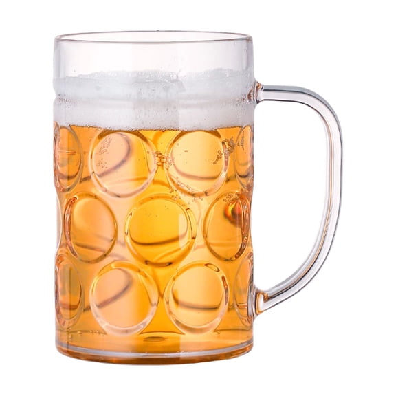 Unbreakable Acrylic Beer Cups Shatterproof Breakfast Milk Coffee Water Mug Kitchen Drinkware Reusable Champagne Cup