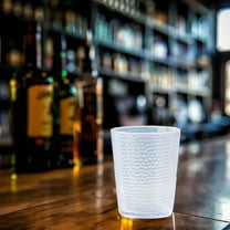 Unbreakable Acrylic Wine Glass | Large Capacity Plastic Beverage Cup | Shatterproof Party & Bar Drinkware | Clear & Gray Options | 9.5x7.7x7.7cm