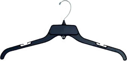 Unbreakable Black Plastic Dress Hanger