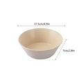 thumbnail image 1 of Unbreakable Cereal Bowls, Reusable Wheat Straw Bowl, Ramen Bowl, Dishwasher and Microwave Safe, Perfect for Cereal, Fruit, Cereal, Snack and Rice, Healthy, 1 of 2