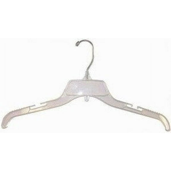 Unbreakable Clear Plastic Dress/Shirt Hanger