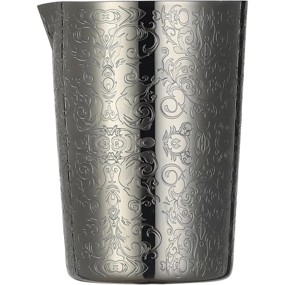 Unbreakable Cocktail Mixing Glass,Stirring Tin, Bar Mixing Pitcher with Spirit P