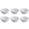 thumbnail image 1 of Unbreakable Dipping Bowls, 6Pcs Soy Sauce Dishes, Wheat Straw Small Dessert Bowls, Dipping Sauce Cups for Side Dish, Snacks, BBQ (White), 1 of 6
